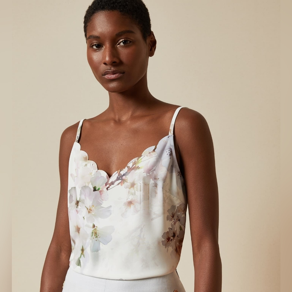 Ted Baker Floral ivey tank top 1